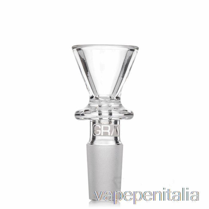 Penna Vape Grav 14mm Imbuto Ciotola Trasparente